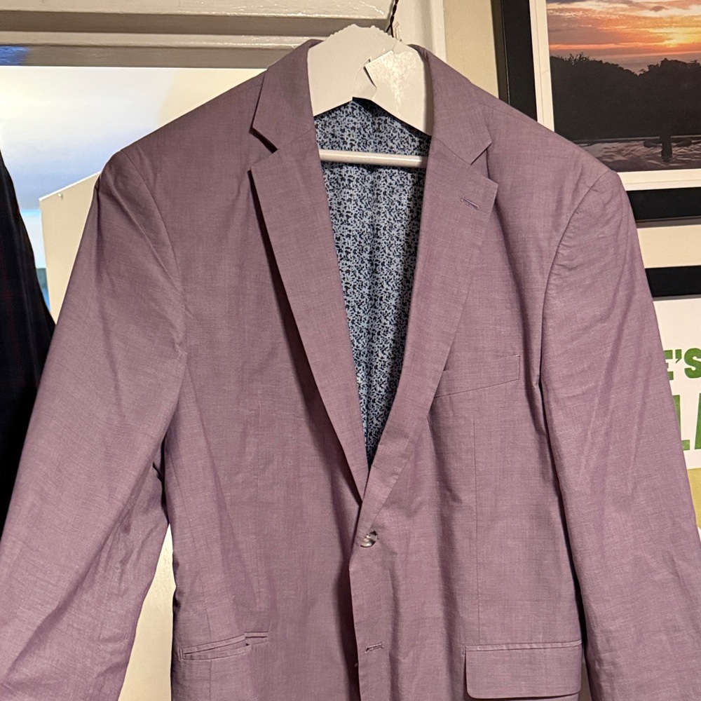 Alan Flusser Lavender Blazer